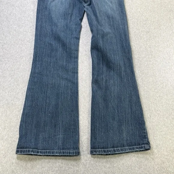 Levi's Girls 16 Regular 517 Stretch Flare Blue Denim Jeans Y2K‎ Style - Picture 9 of 9